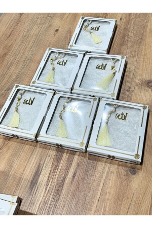 6 Adet Hediyelik Çeyizlik Kutulu Yasin Cüzü Ve Tesbih Setimiz - Ayhanhome