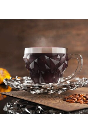 6 Kişilik 12 Parça Çay ROCKS Nescafe Fincan Seti lüks 6 KİŞİLİK 12 PRC ÇAY FİNCANİ 12 Parça - Diba Avm