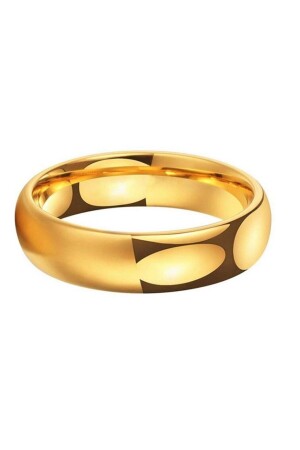 6 mm Düz Alyans Dış Bombeli - Sarraf