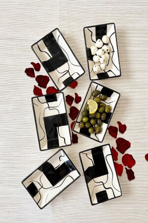 6-teilige Frühstücksschale 14x9cm Şimşek Frühstücksset EVS-BREAKFAST-ŞİMŞEK-07 - ŞURAMUTFAK