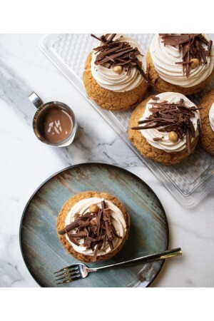 6-teiliger Dessertteller der Madera-Serie 19 cm A01000 - Bonna Porselen