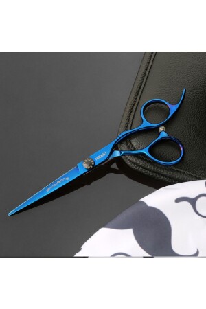 6 Zoll 440cr japanischer Stahl professionelle Friseur-Friseur-Haarschneideschere BLAU-HIKARU - HIKARU