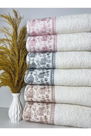 6'lı Güpürlü Çeyizlik 50x90 El Ve Yüz Havlusu *GÜPÜR*6*LI* - AYHANHOME