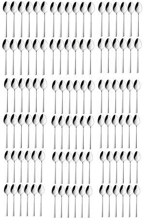 72 Adet Lüx Çubuk Model Paslanmaz Çelik Çay Kaşığı GRS0000062 - grasyahome