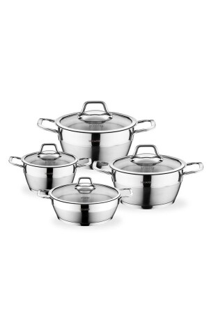 8 Parça Vals Tencere Seti 1803-1 - Schafer