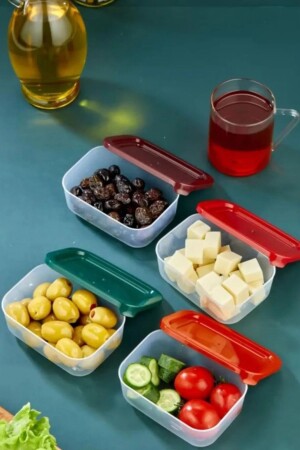 8 Stück Vorratsbehälter mit auslaufsicherem Deckel, Snack, Frühstück, Picknick, Reisen, Lebensmittelbehälter, 300 ml, LGY-00554 - LaGabya