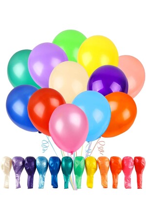 9-a Desensiz Renkli Balon 100'lü jnsbalon1 - 1