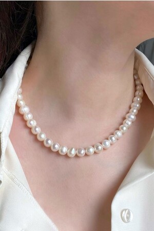 9 mm Perlenkette 9 mmincikolye - EDLIKE