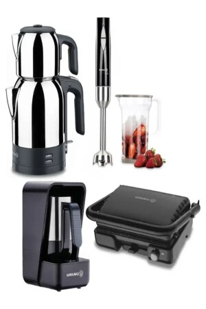 A3011 Optima Electro Set Schwarz 101623 - KORKMAZ