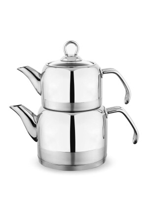 Ada Metal Çaydanlık Takım Küçük 4 Parça Inox 8699131621271 - Schafer