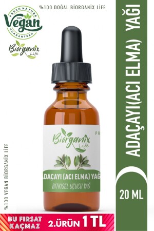 Adaçayı (ACI ELMA) Yağı 20 ml - Biorganix Life