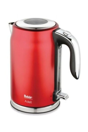 Adell Kırmızı Elektrikli 2200 Watt 1-7 Litre Çelik Su Isıtıcısı Kettle - Fakir