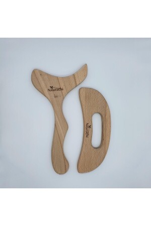 Ahşap Graston Madero Terapi Ve Selülit 2'li Masaj Aleti Model 1 - Naturachi