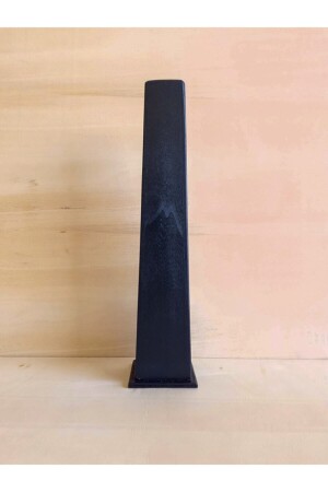 Ahşap Vazo Çiçek, Pampas Vazosu - Siyah EK-V1507 - Ekinokshome