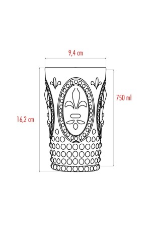 Akrilik Füme 6'lı Uzun Bardak & Su Meşrubat Bardağı 750 Ml ( Büyük Boy & Cam Değildir ) Magıcuzundp6 - 4