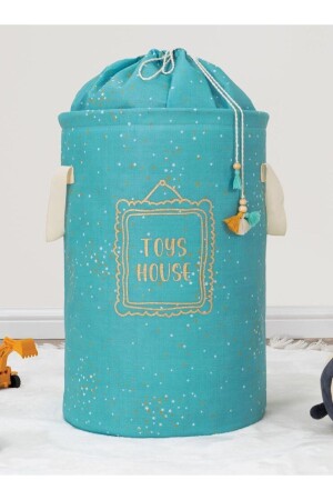 Alas Baby Yuvarlak Torbalı Oyuncak-kirli Çamaşır Sepeti 4270 - Smyak