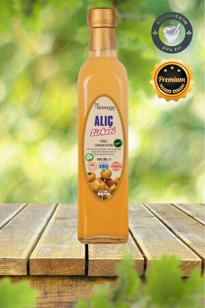Alıç Sirkesi %100 Doğal Fermantasyon Hawthorn Vinegar 500 Ml hkm197 - Bizimhekim