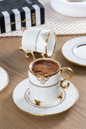 Almira 6 Kişilik Kahve Fincanı Takımı - 90 Ml SCT-22-0156-8 - ACAR