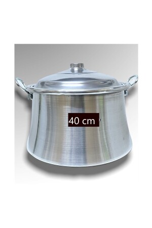 Alüminyum Arap Kazanı & Pişirme Tenceresi 20 Litre, 40cm 40kulplu - 1