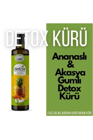 Ananas (Bromelain) und Akazien-Gam-Detox-Kur 475 ml - Emr Kervan Herbs Garden