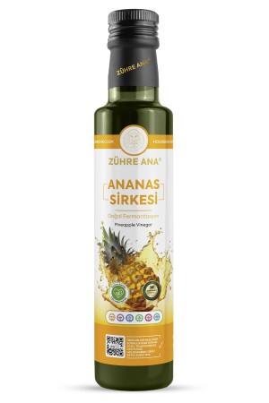 Ananas Sirkesi Doğal Fermantasyon Pineapple Vinegar 500 Ml - Zühre Ana