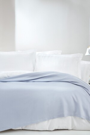 Anders Çift Kişilik Bambu Pike - Açık Mavi YTSGRPIST-1626307 - Yataş