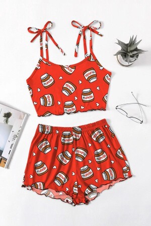 Angelina Nutella 2er-Pack Ultrasoft-Shorts-Set - Pembishomewear