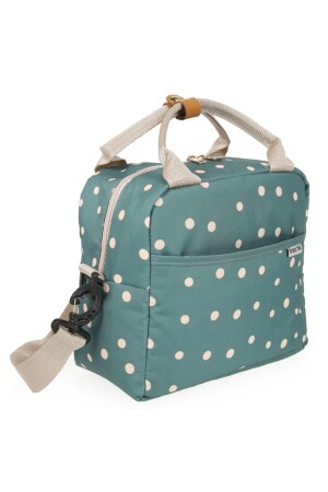 Anne ve Bebek Yeşil Isı Yalıtımı Termal Yemek Taşıma Bakım Çantası - Brandbaby