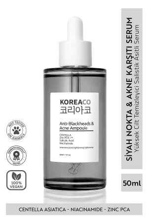 Anti-Blackheads Acne Ampoule Siyah Nokta ve Akne Ampulü KOREACO&SA - KOREACO