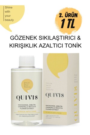 Anti-Falten-aufhellendes Glykolsäure-Tonikum mit porenstraffender und aufhellender Wirkung, 200 ml QS0001 - Quivis