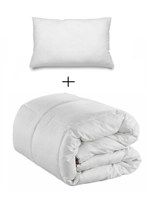 Antialerjik Bebek Yorganı Seti - 1 Yastık 4 Mevsim - Soft Colours