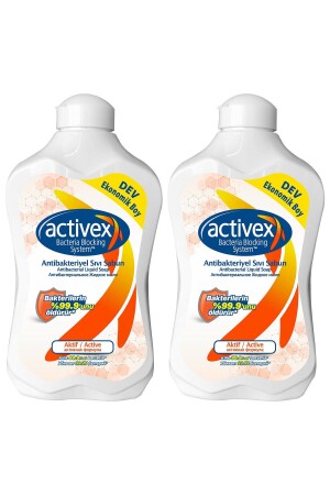 Antibakterielle Flüssigseife Active 2x1,5lt 507186-2 - Activex