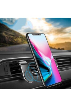 Araba Içi Mıknatıslı Telefon Tutucu Siyah Caspervıa G3 Uyumlu Pzr-223670786364 - pazariz