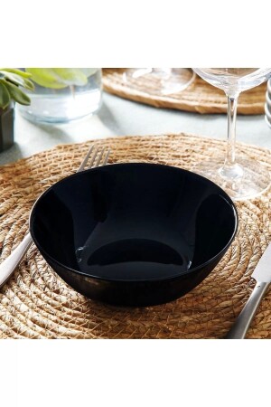 Arcopal Zelie Siyah 16 Cm 6 Adet Çorba & Salata & Meyve Kasesi Luminarc 16 CM. - Luminarc