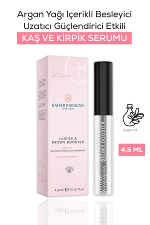 Argan Yağı Içerikli Besleyici Uzatıcı Güçlendirici Etkili Kaş Ve Kirpik Serumu 5ml - Bahar Babacan
