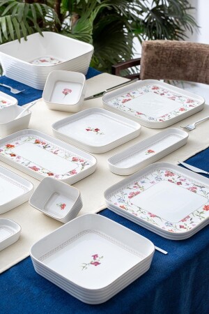 Aria 6 Kişilik 45 Parça Kahvaltı & Yemek Takımı - Acar