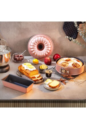Arıana Kek Kalıbı Seti 3 Lü-3 Prç-rosegold 1S0018-23001-ROS01 - Schafer