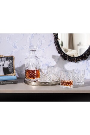 Aron 5-teiliges Whiskykaraffe-Set 1KSISE0100-8682116436281 - Madame Coco