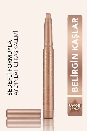 Asansörlü Aydınlatıcı Kaş Kalemi Uçuk Kahve -brow Up Highlighter Pencil-000 Champagne-8690604622269 - Flormar