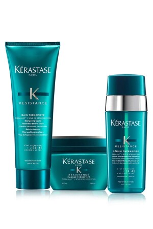 Aşırı Yıpranmış Saçlar Için Şampuan 250 Ml - Maske 200 Ml - Serum 30 Ml - Kerastase