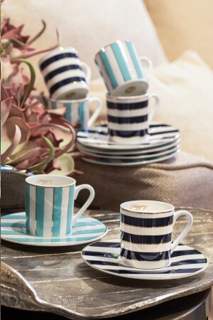 Aspen 6-teiliges Kaffeetassen-Set P038. 872832 - Mikasa Moor