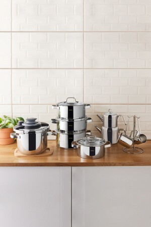 Asterion 17 Parça Çelik Çeyiz Seti - Emsan