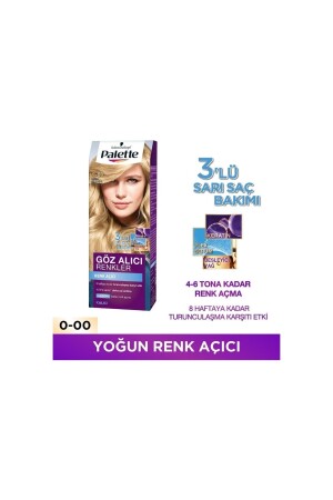 Auffällige Farben 0-00 Intensive, farbaufhellende Haartönung - Palette