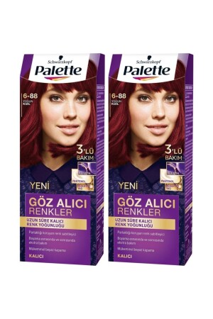 Auffällige Farben 6-88 Intensives Rot - Palette