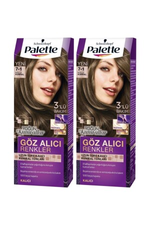 Auffällige Farben 7-1 Ashy Brunette - Palette