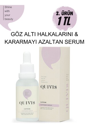 Aufhellendes Koffein-Serum gegen Tränensäcke und Verdunkelung, 30 ml, QS0005 - Quivis
