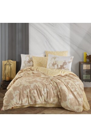 Avangarde Krem - Ranforce Çift Kişilik Nevresim Takımı UN010000290000000000N0347 - Hobby