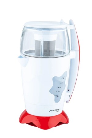 Awox Dual Cam Demlikli Çay Makinesi Kırmızı Saplı Çaycı ÇayMakinesi - 2