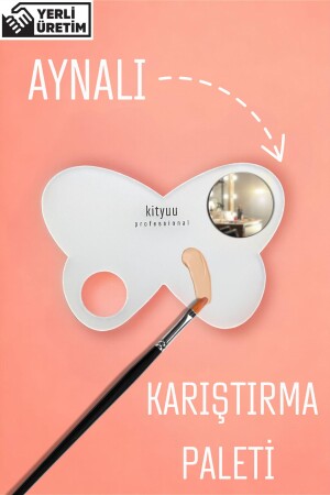 Aynalı Karıştırma Paleti Kelebek - Kityuu