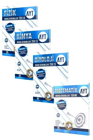 Ayt-Zweigversuche für Physik, Chemie, Biologie und Mathematik 2023 - Bilgi Sarmal Yayınları